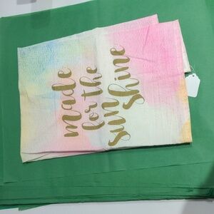 Made for the Sunshine Tie Dye Tea Towel